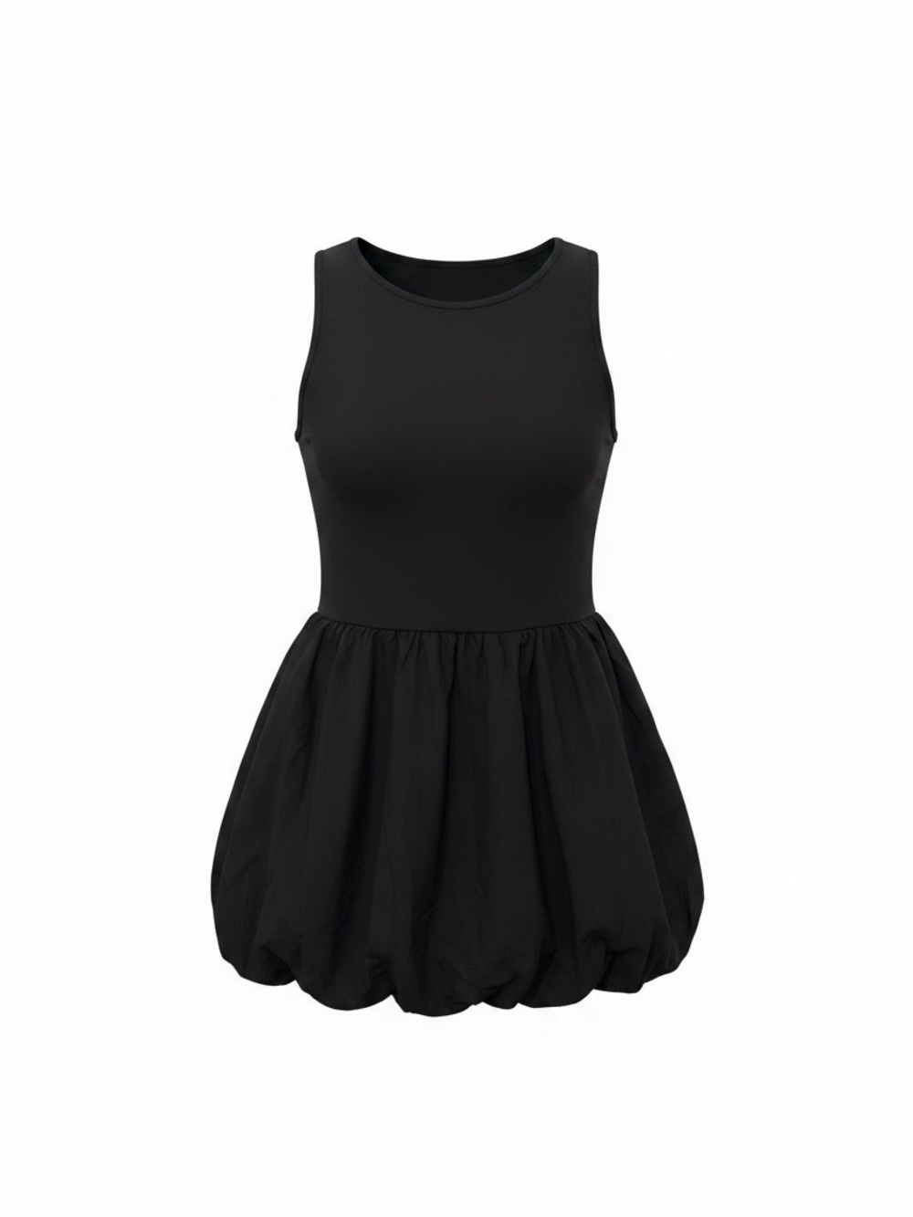 NWT! Short Cocktail Dress Sleeveless Bubble Sundress. Size L - Picture 6 of 12